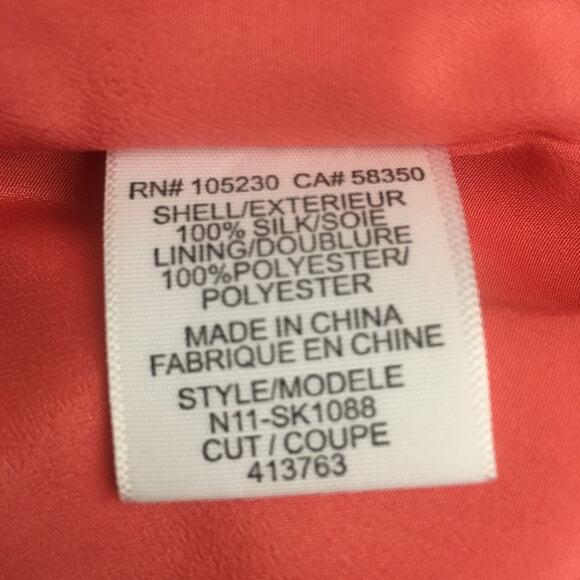 Joie Silk Hi Low Skirt sz S - Picture 8 of 8